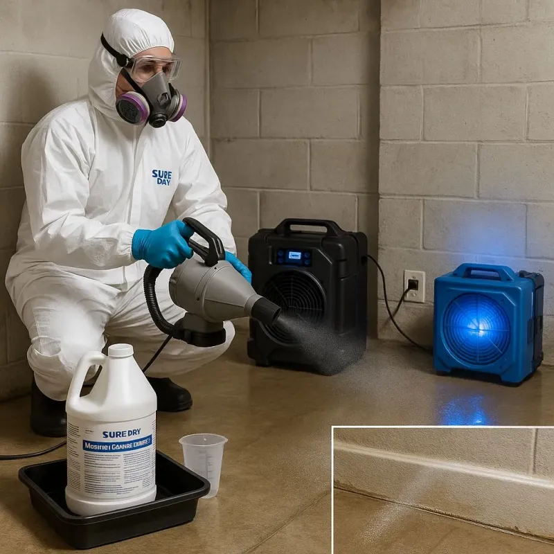 Sanitization and Odor Removal process in Harlem, FL