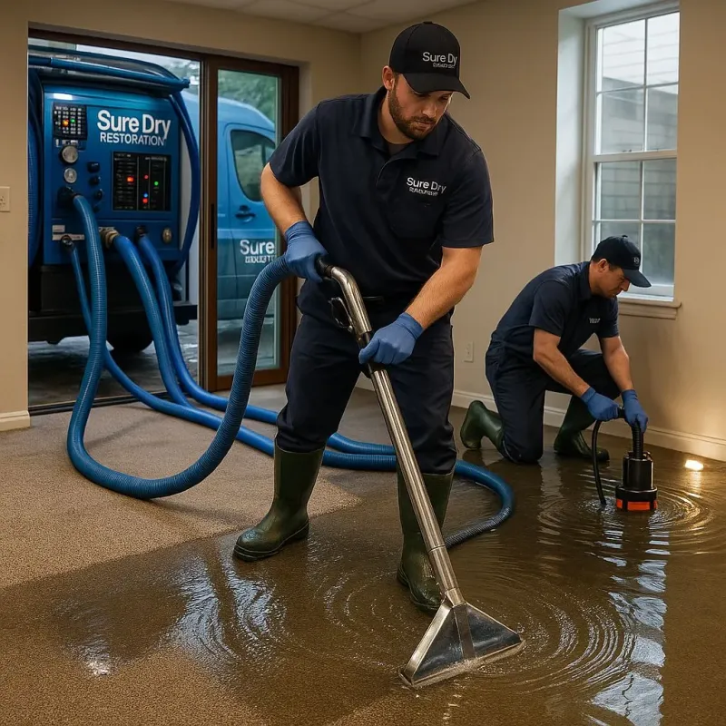 Water Extraction and Removal process in Harlem, FL
